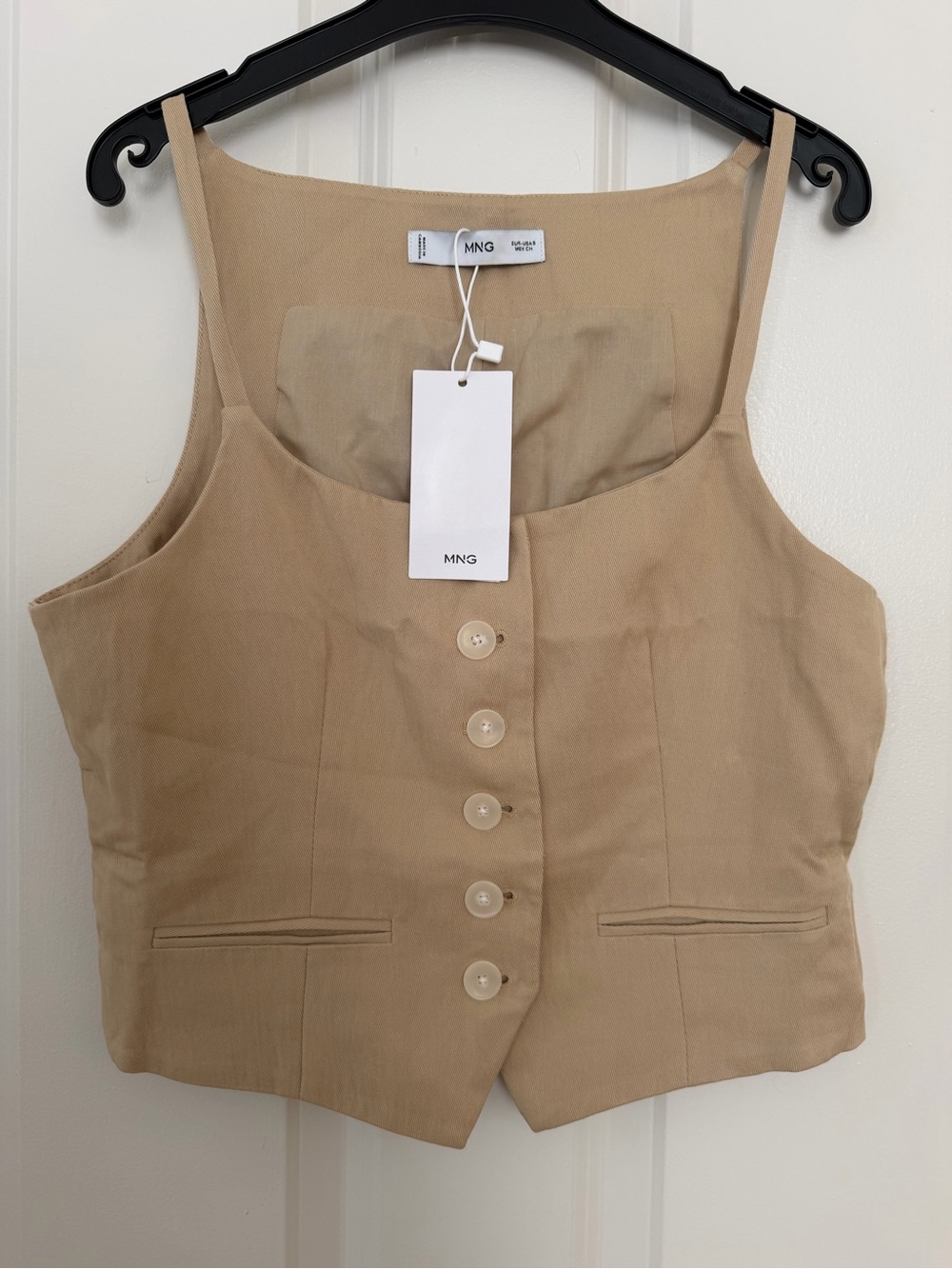 Mango Lyocell Suit Vest - Picture 7 of 11